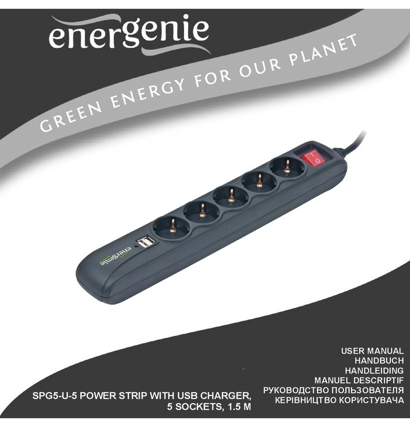 Energenie SPG5-U-5 user manual