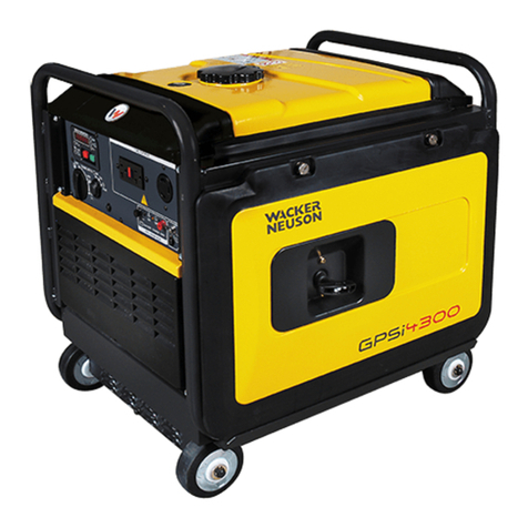 Wacker Neuson GPi 4300 User manual