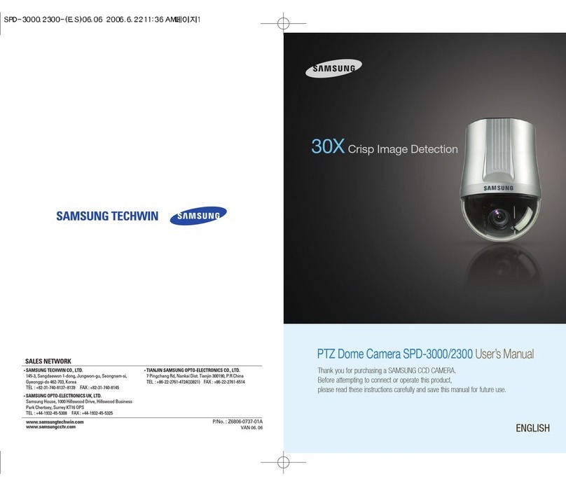 Samsung SPD-3000 User manual