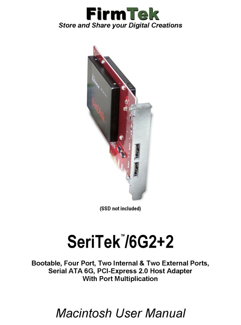 FirmTek SeriTek 6G2+2 User manual
