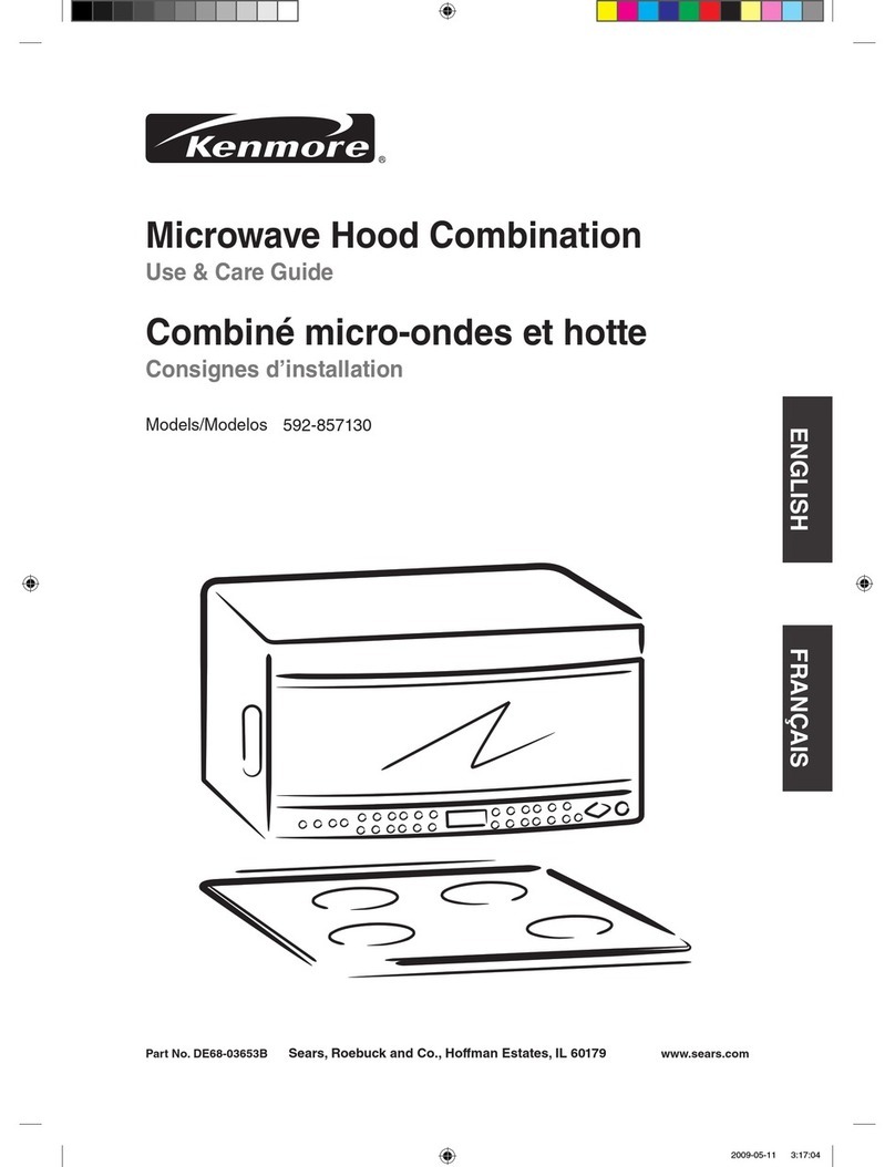 Kenmore 592-857130 Use & care guide
