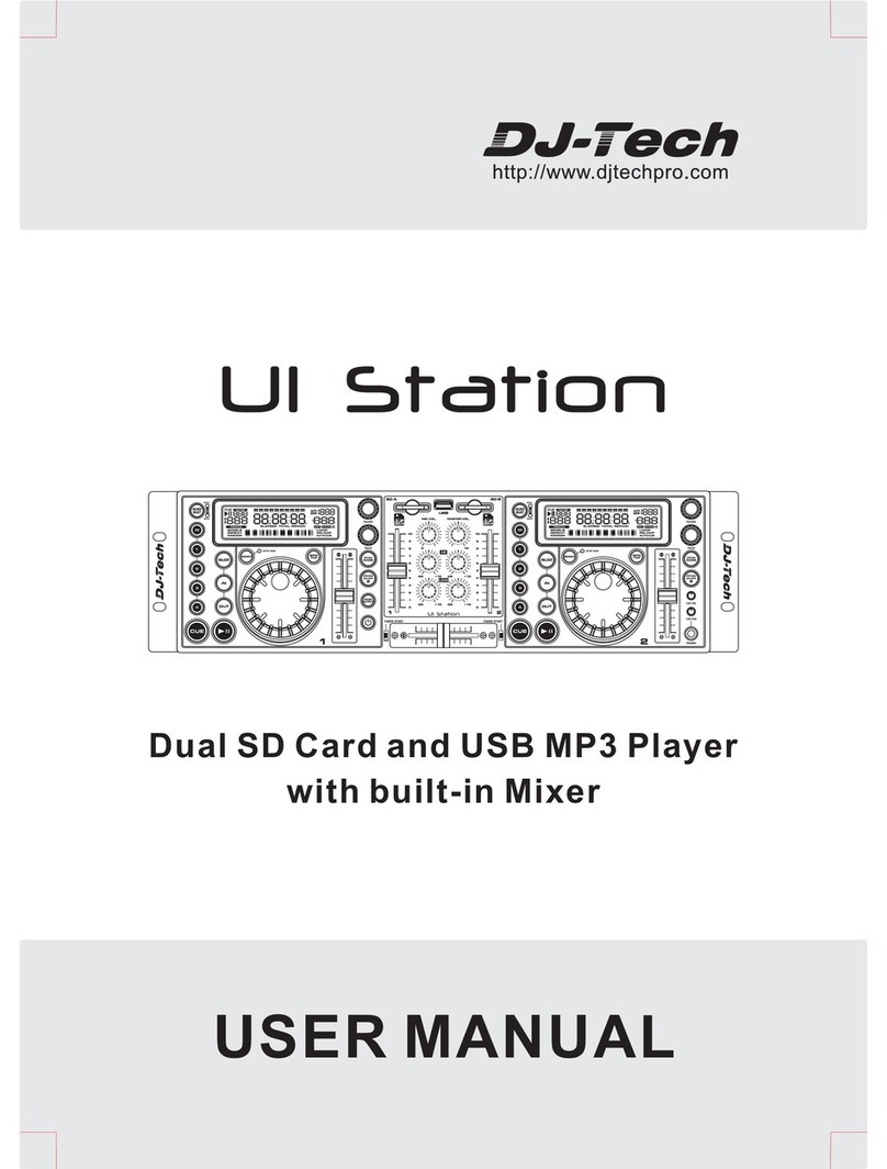 DJ-Tech UI Station user manual