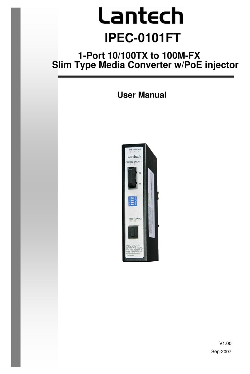 Lantech IPEC-0101FT user manual