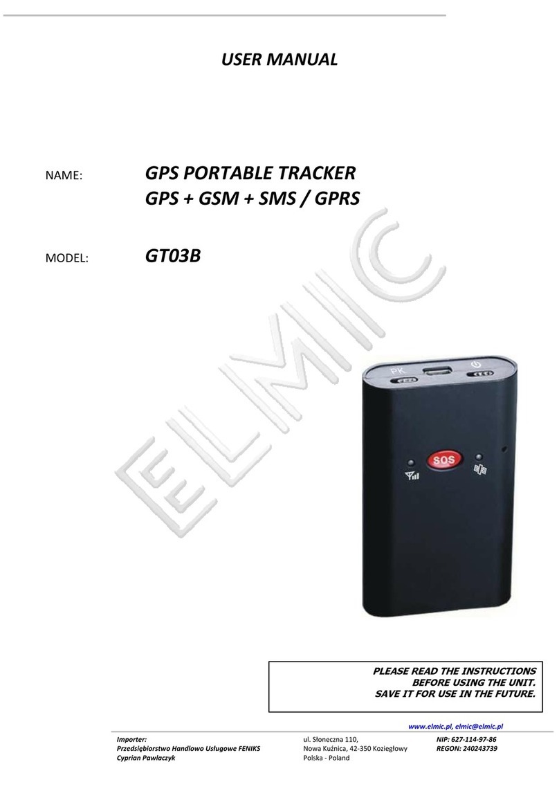 Elmic GT03B User manual