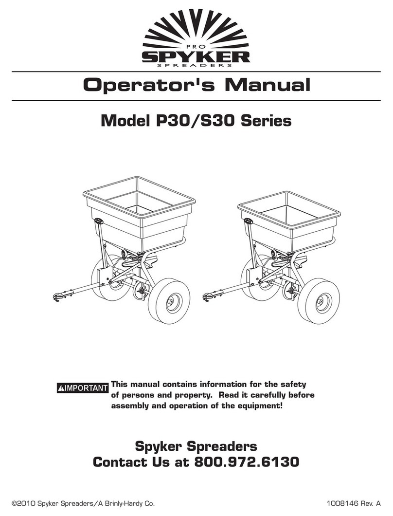 SPYKER S30 Series User manual
