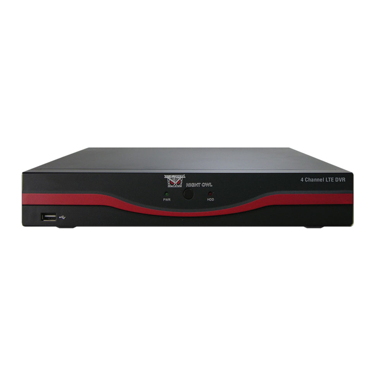 Night Owl 8 channel LTE DVR user manual