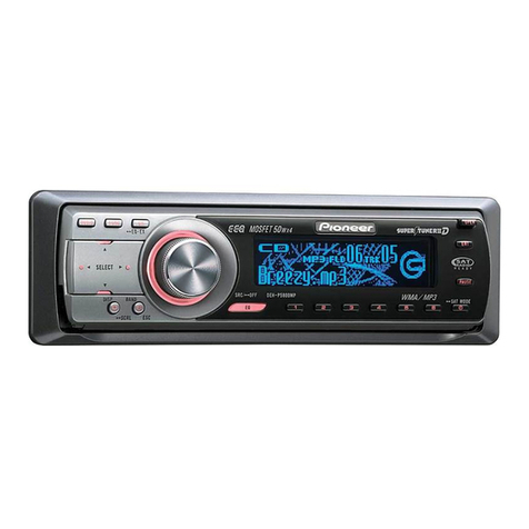 Pioneer Super Tuner IIID DEH-P5800MP Operation manual
