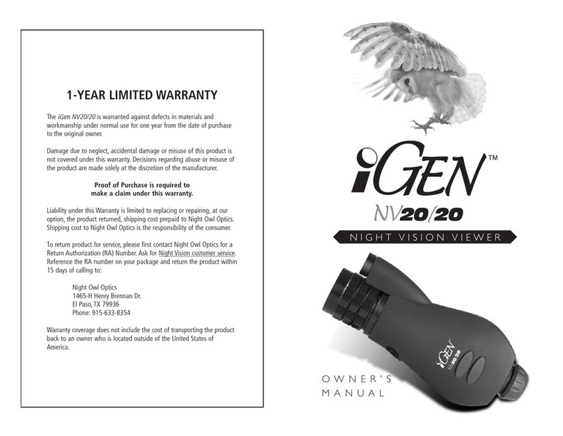 iGen NV20/20 owner's manual
