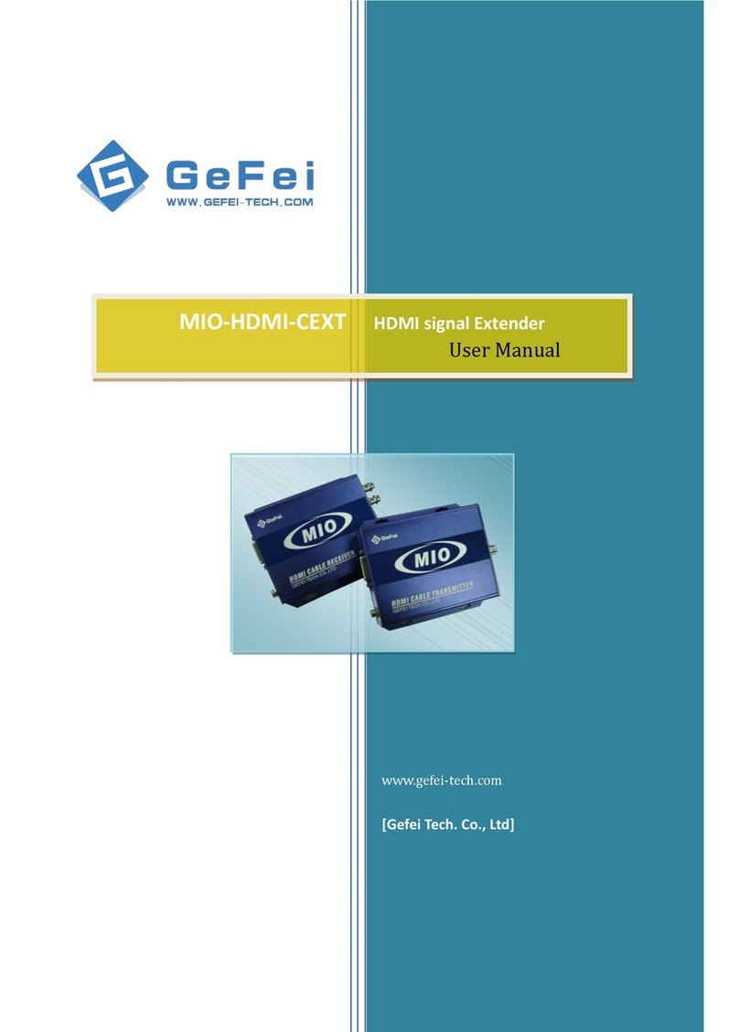 Gefei MIO-HDMI-CEXT user manual