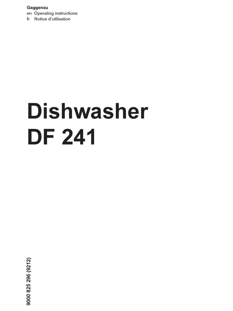 Gaggenau DF 241 User manual
