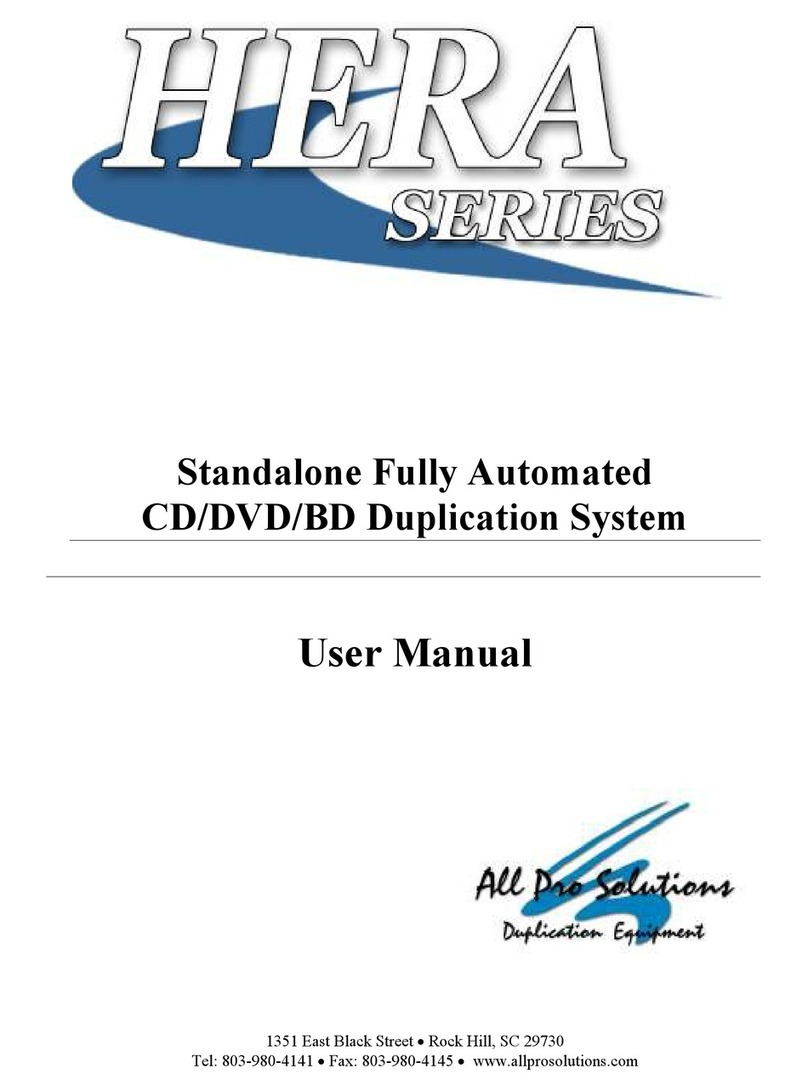 All Pro Solutions HERA Series User manual