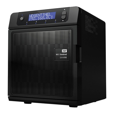 Western Digital Sentinel DX4000 Quick install guide Western Digital Sentinel DX4000 Quick install guide