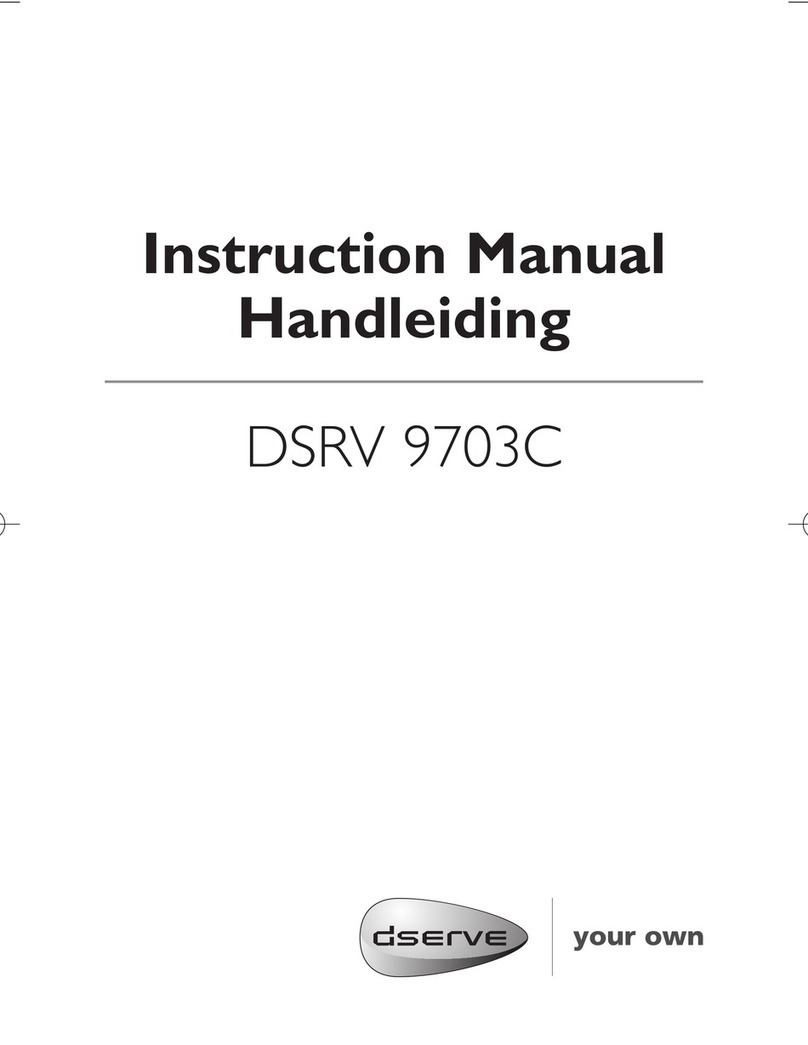 dServe DSRV 9703C User manual