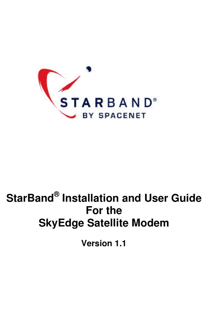 StarBand SkyEdge Installation and user guide