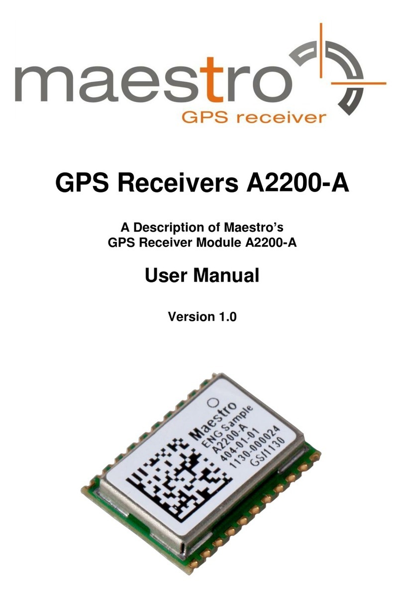 Maestro A2200-A user manual