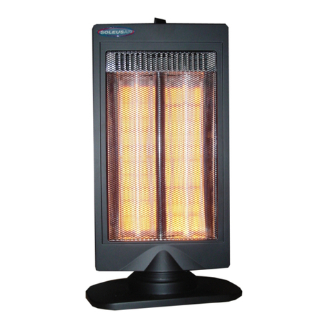Soleus Air HR3-08-21 operating instructions