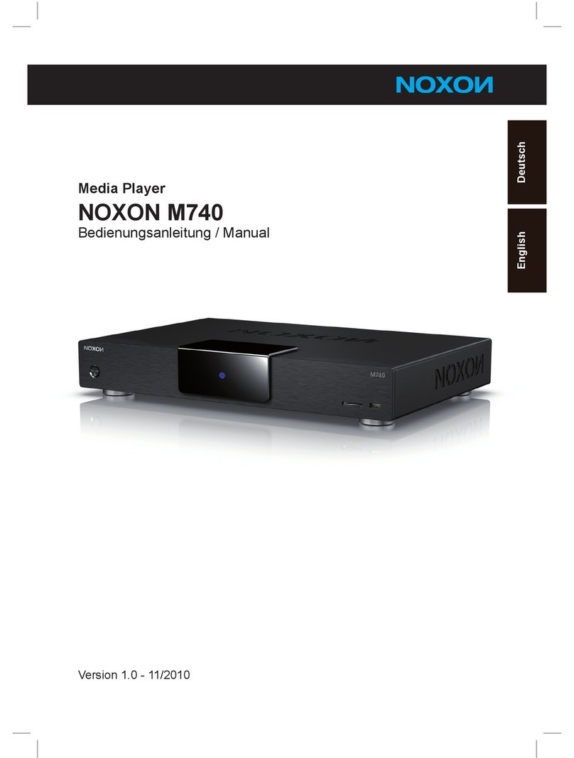 Noxon NOXON M740 manual