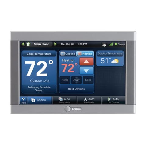 Trane ComfortLink II XL950 Control user guide