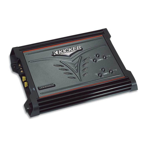 Kicker ZX350.4 owner's manual