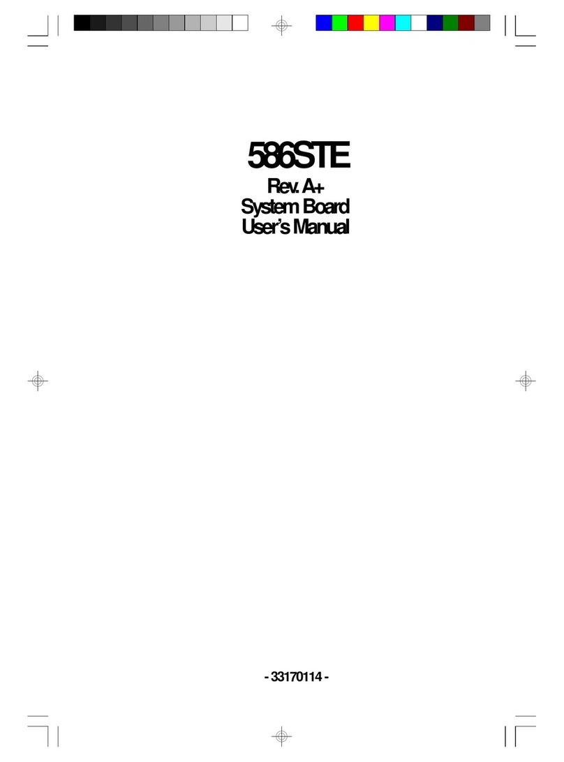 DFI 586STE user manual