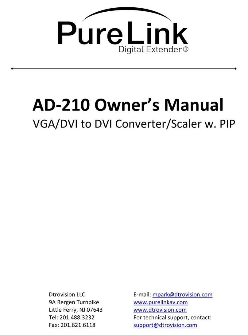 PureLink AD-210 owner's manual