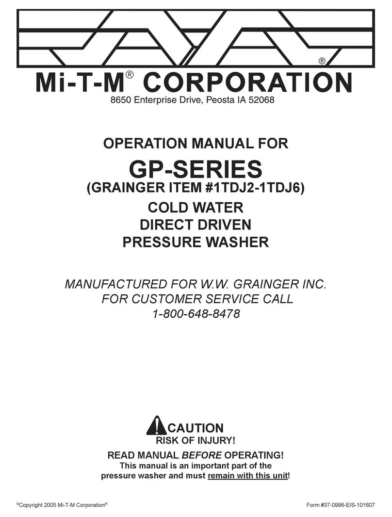 Grainger 1TDJ2-1TDJ6 Operation manual