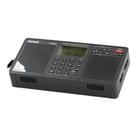 Tecsun PL-398MP User manual Tecsun PL-398MP User manual