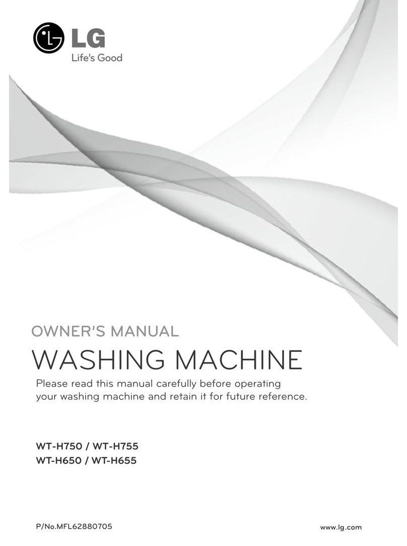 LG WT-H750 owner's manual