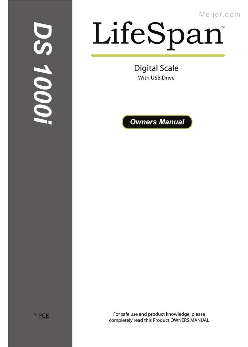 Life Span DS 1000i owner's manual