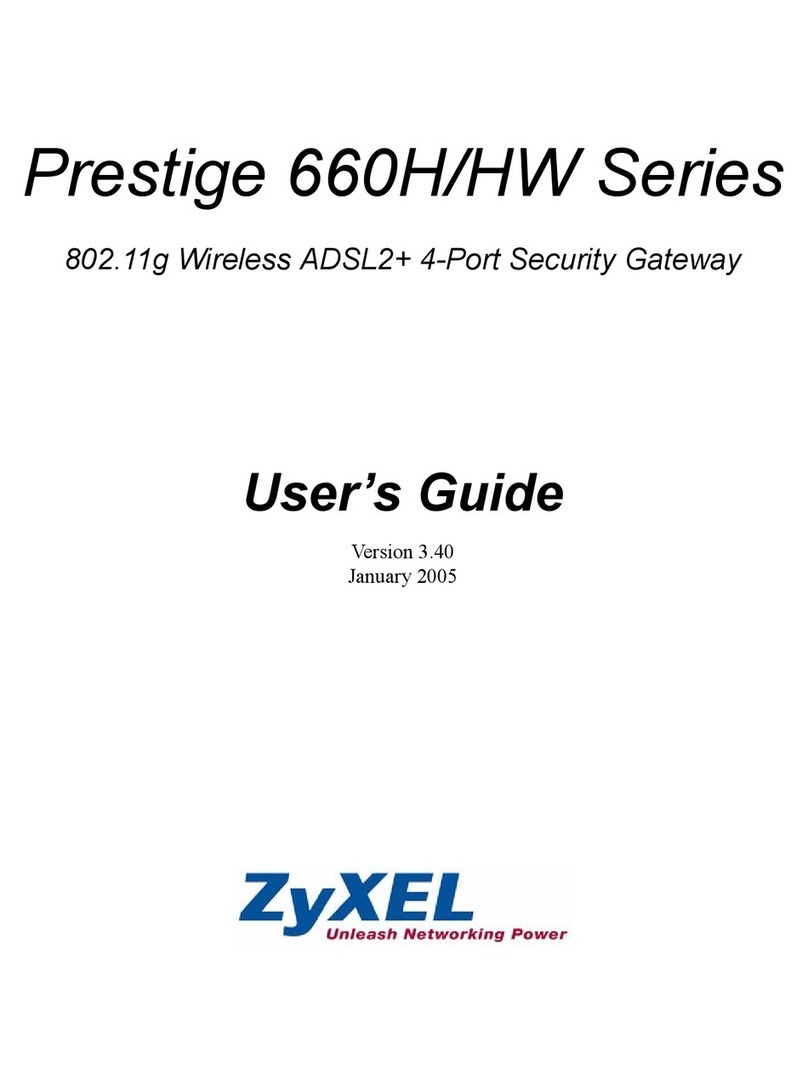 ZyXEL Communications Prestige 660H Series User manual