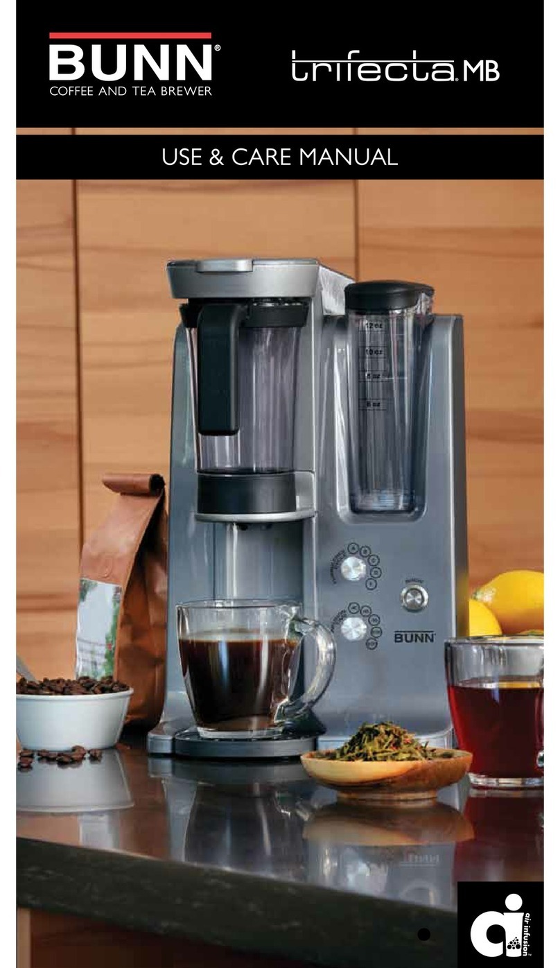 Bunn Trifecta MB User manual