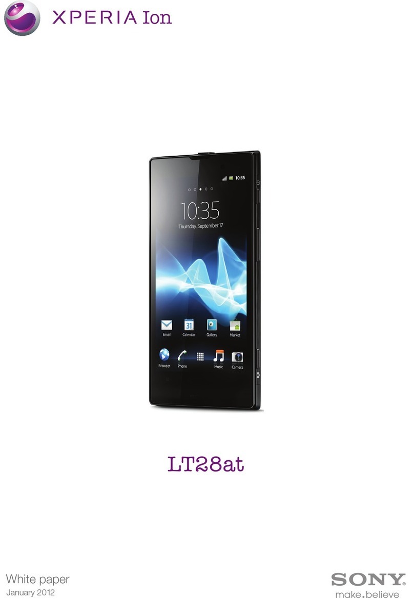 Sony XPERIA Ion LT28at User manual Sony XPERIA Ion LT28at User manual