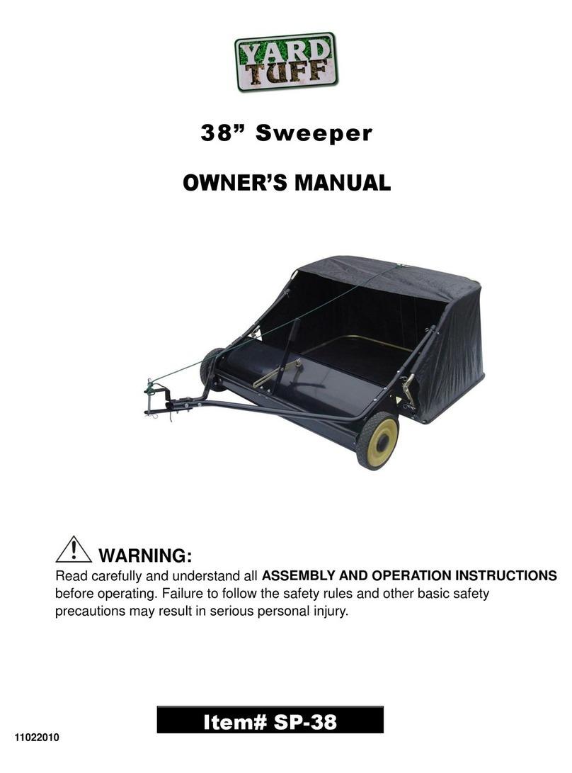 Yard Tuff SP-38 owner's manual