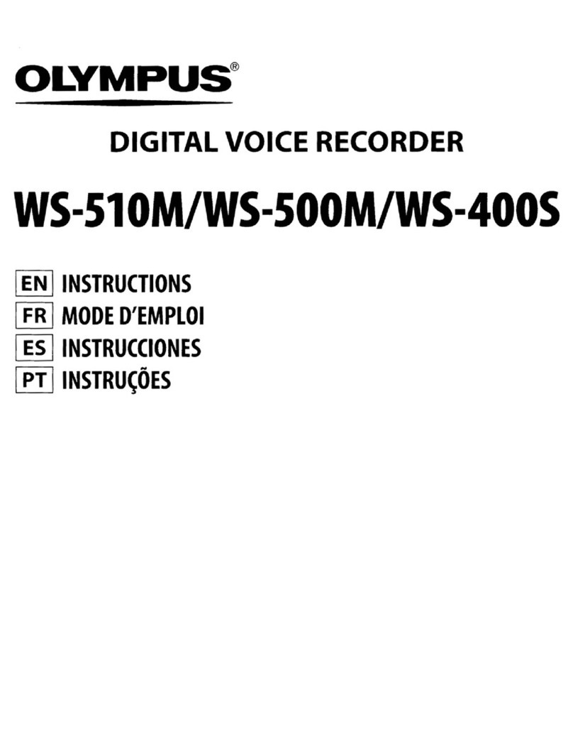 Olympus WS-510M User manual