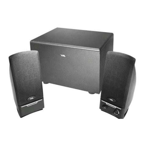 Cyber Acoustics CA-3001 User manual