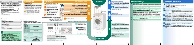 Bosch Washing Machine User manual