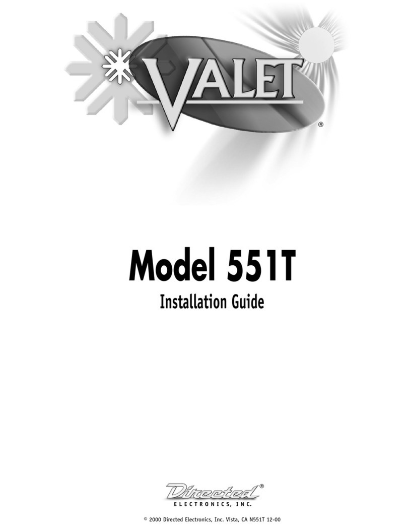 Valet 551T installation guide