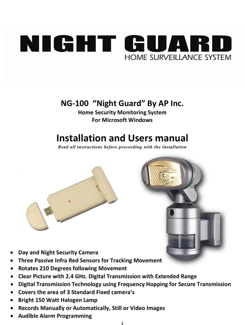 Auto Page NG?100 "Night Guard" Installation and user manual