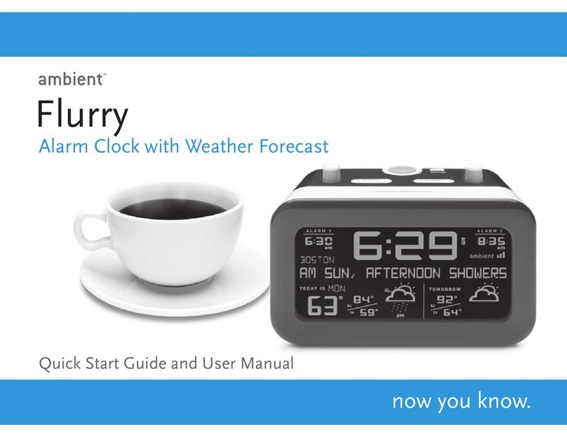 Ambient Flurry Quick start guide and user manual