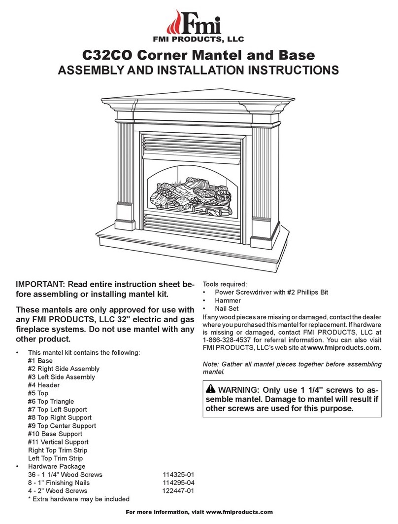 FMI C32CO Assembly and installation instructions