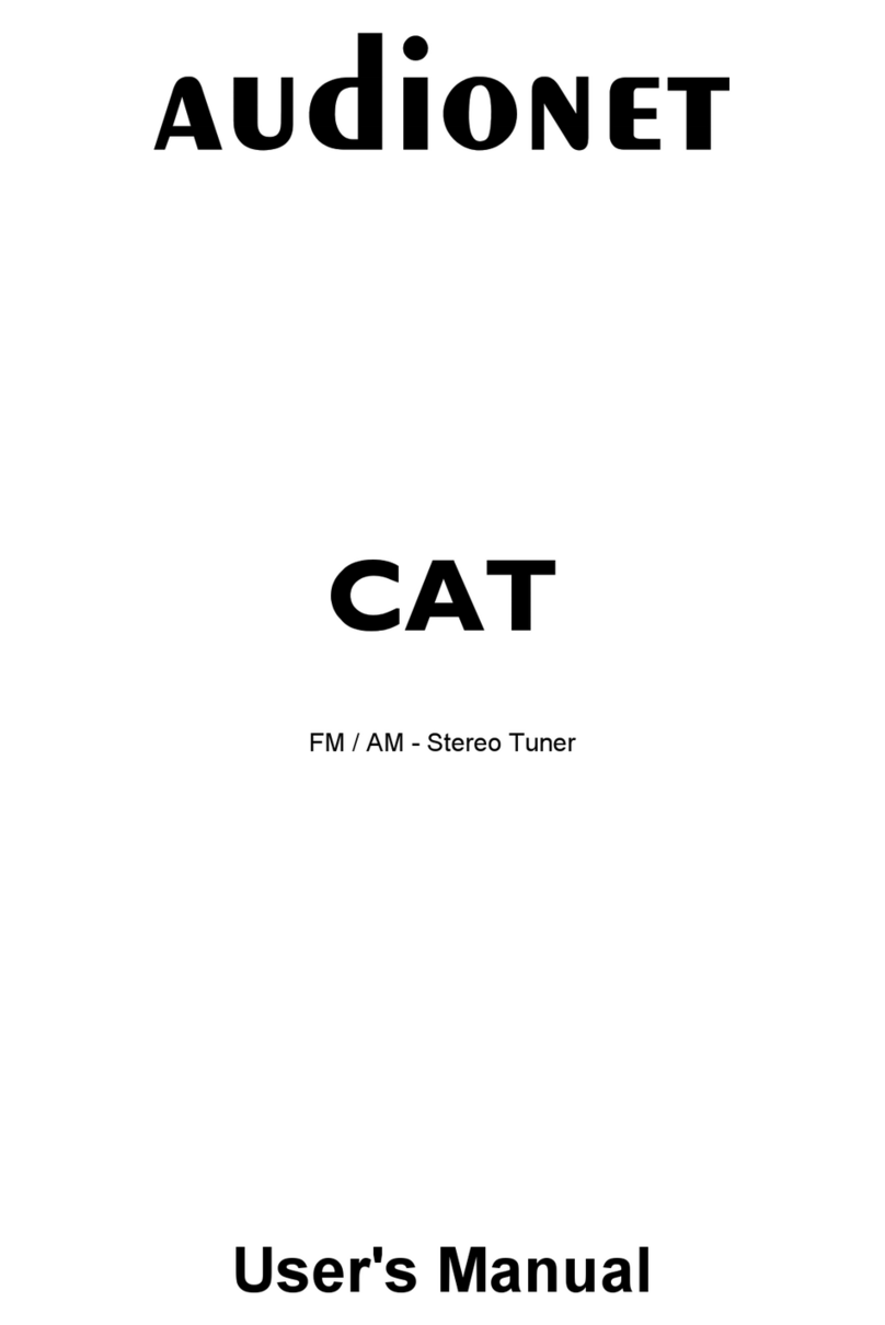 Audionet Cat user manual