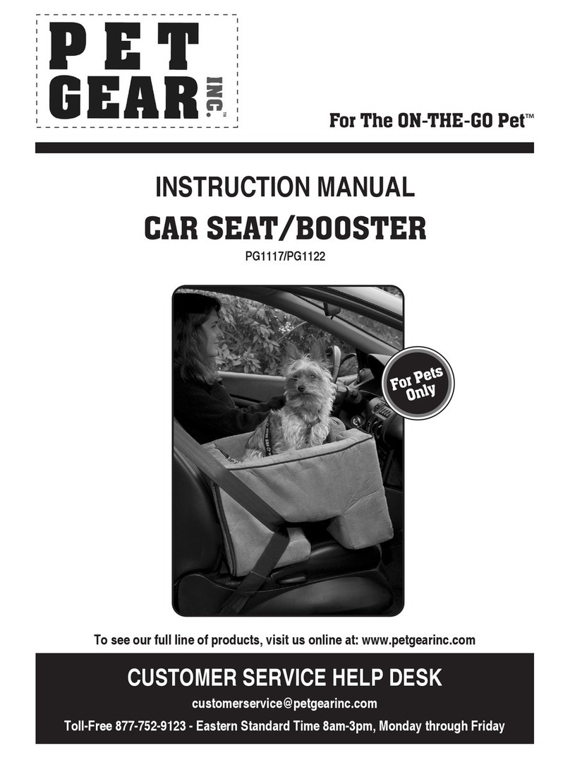 Pet Gear PG1117 instruction manual