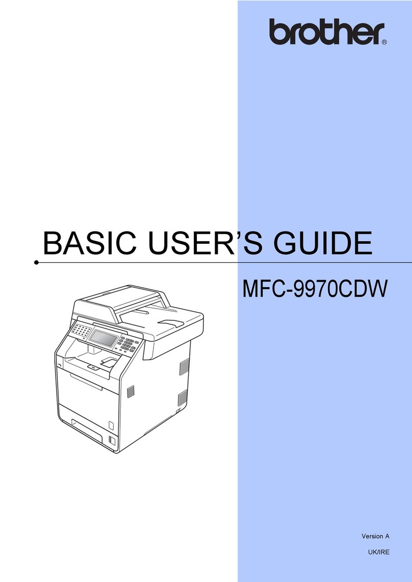 Brother MFC-9*970CDW Operating and maintenance manual