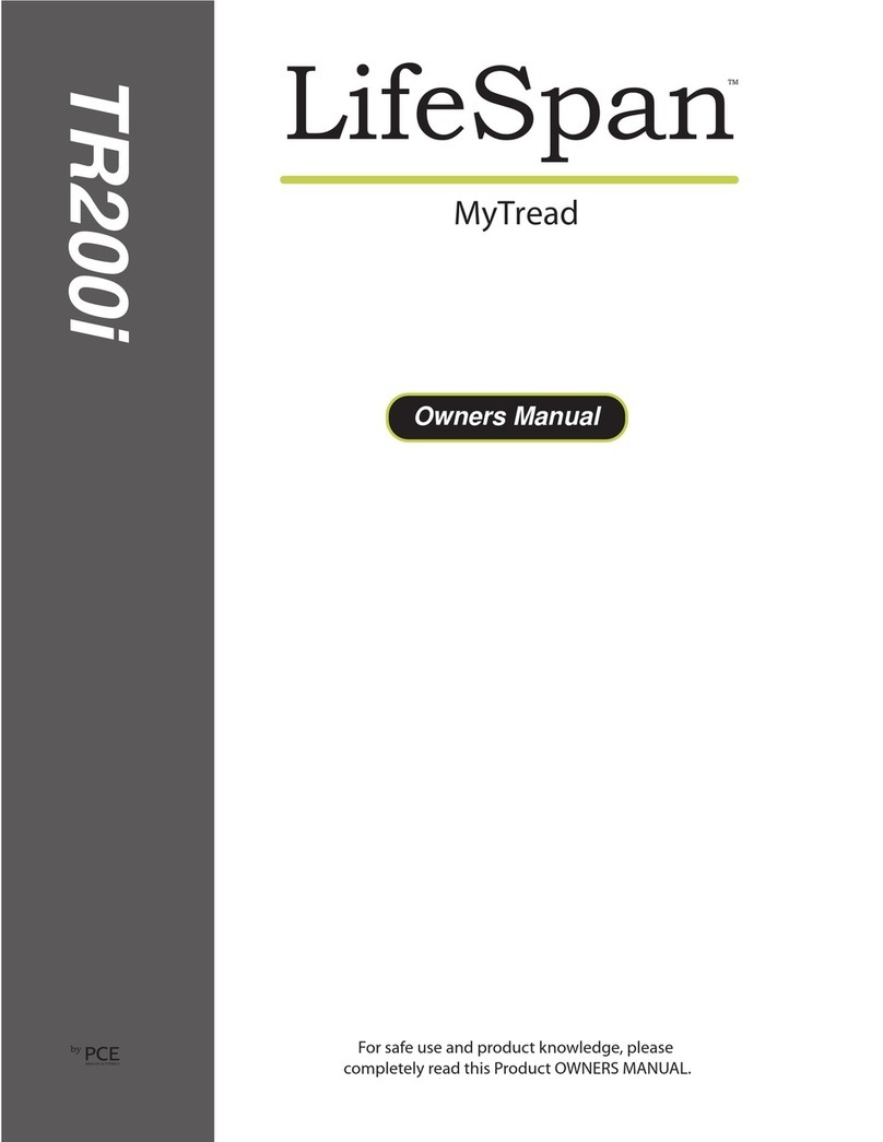 Life Span TR200i User manual