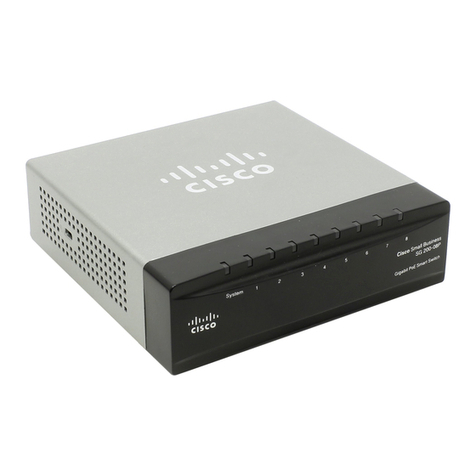 Cisco SG 200-08P User manual Cisco SG 200-08P User manual