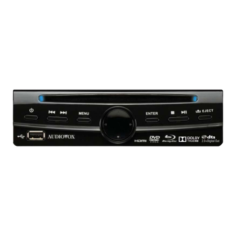 Audiovox AVDBR1 owner's manual