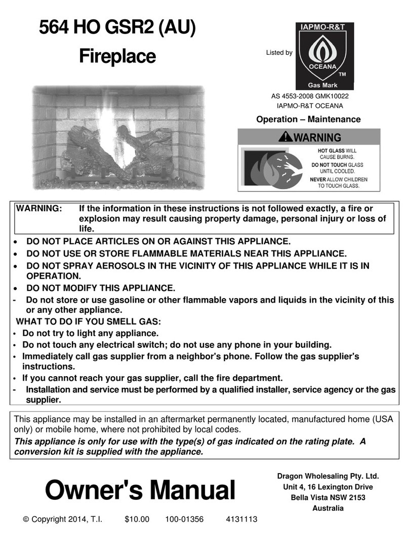Dragon Wholesaling 564 HO GSR2 (AU) owner's manual