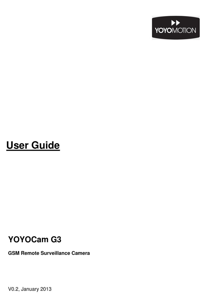 YOYOMOTION YOYOCam G3 User manual