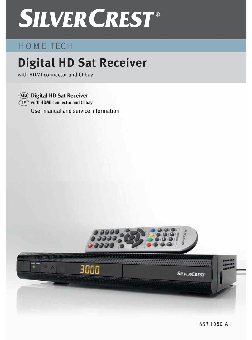 Silvercrest SSR 1080 A1 Instruction sheet