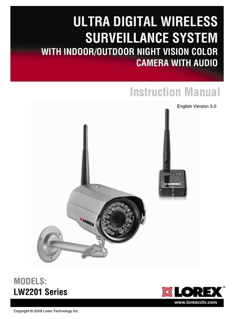 Lorex LW2201 Series User manual